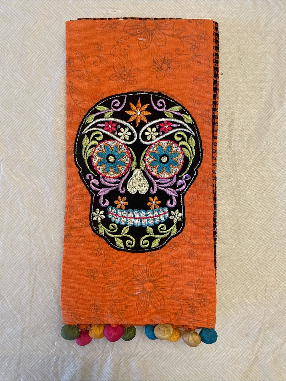 Day of the Dead Hand Towels USPS only
